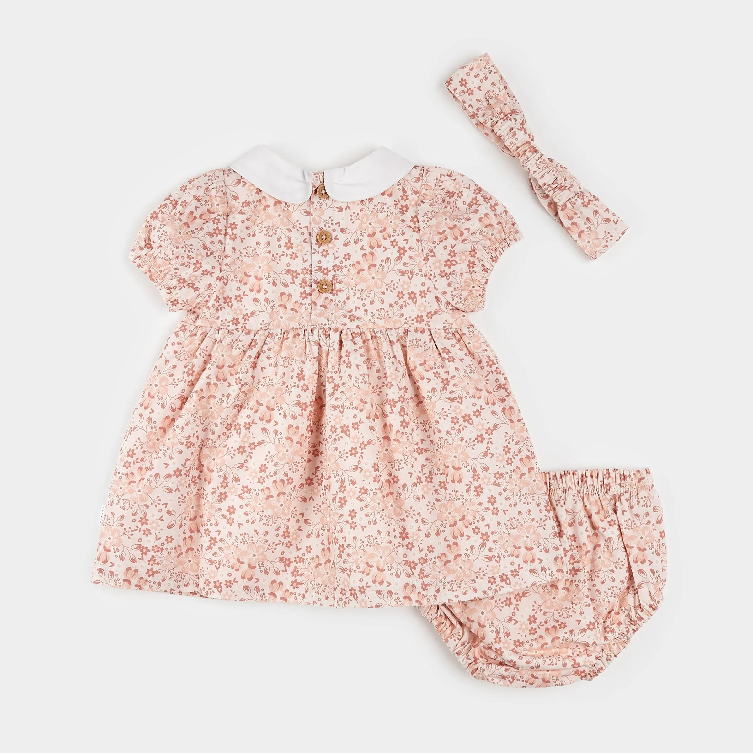 In Bloom Poplin 3pc Dress Set