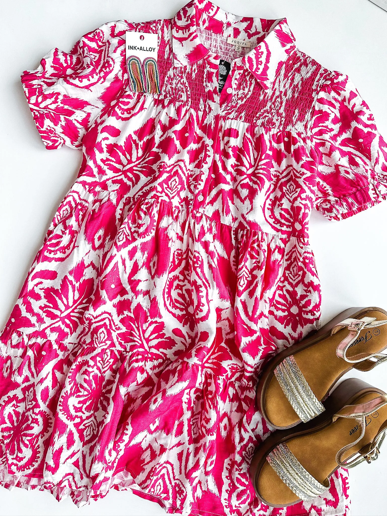 Island Glow Short Dress