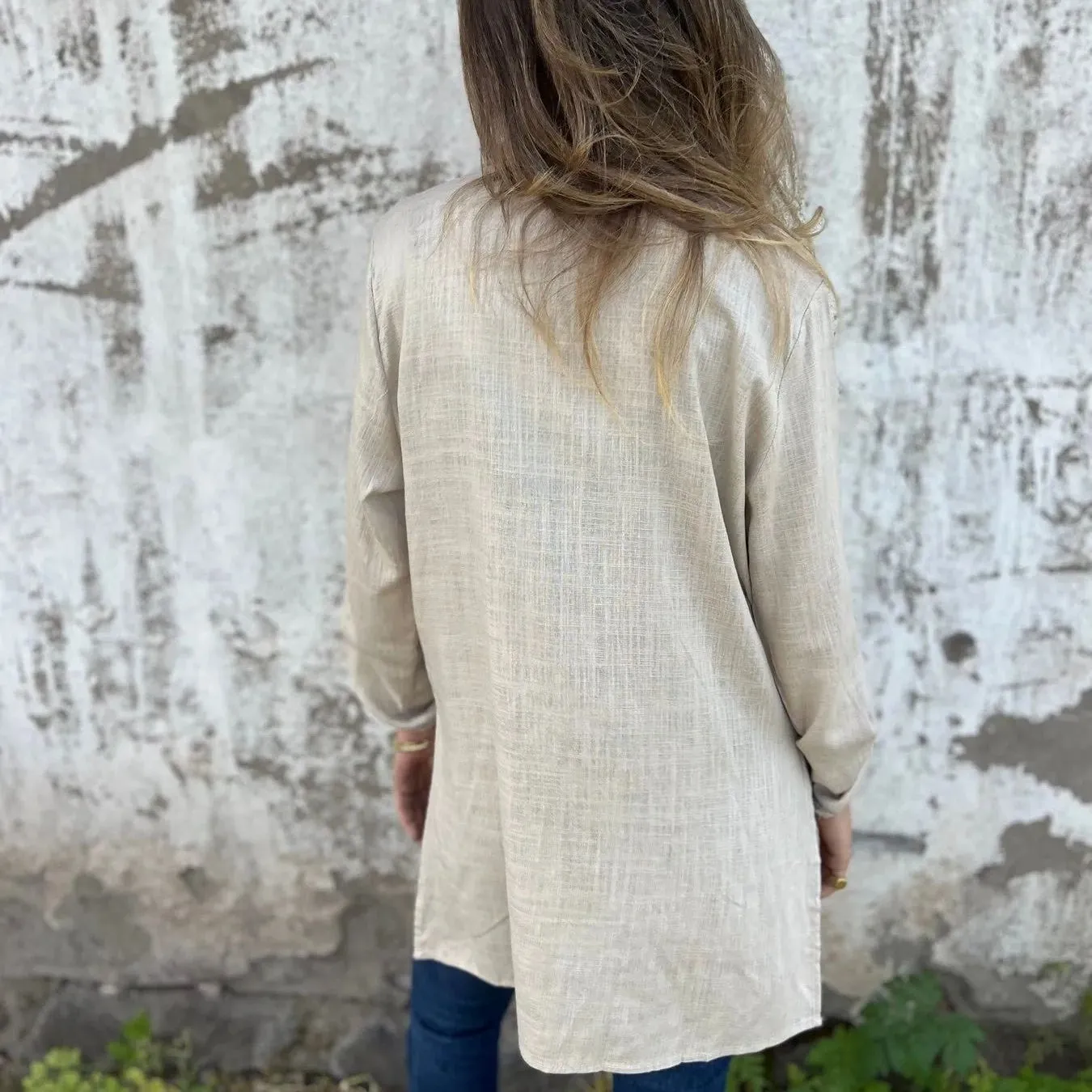 Jacquard Blazer with Notch Lapel