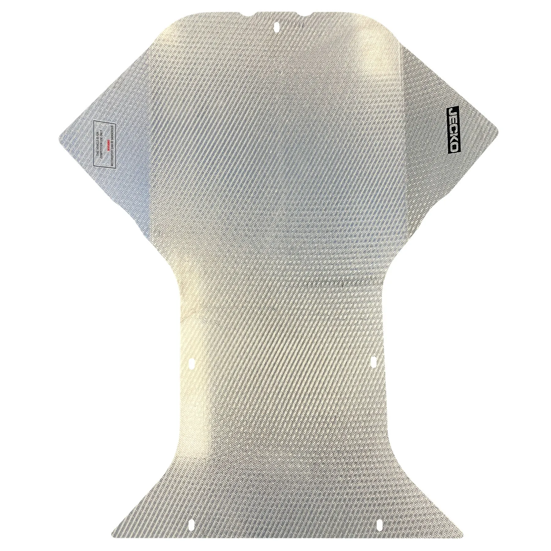Jecko Floortray Composite Silver OTK