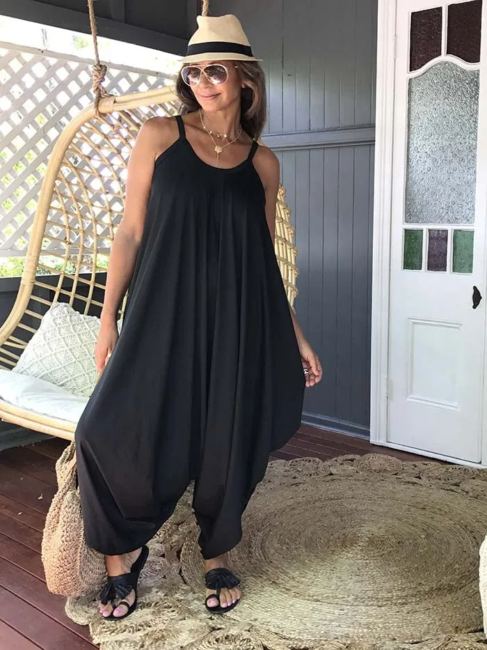 Jessie Black Jumpsuit