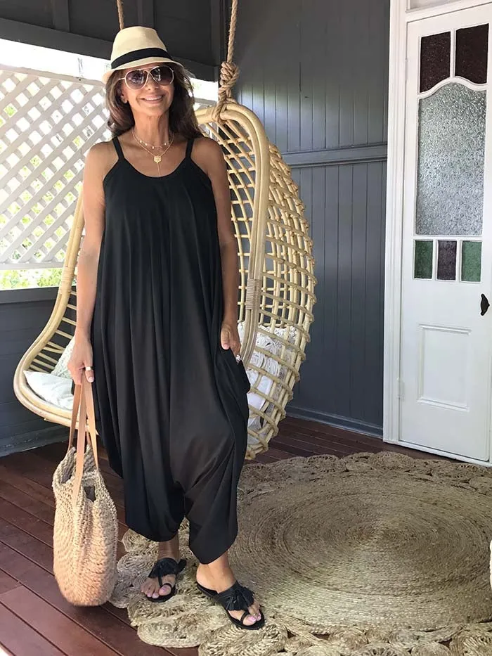 Jessie Black Jumpsuit