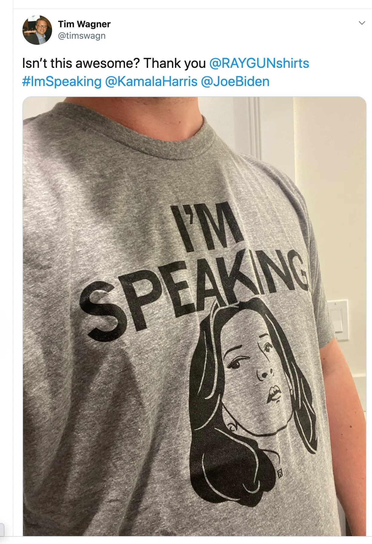 Kamala Harris: I'm Speaking Graphic