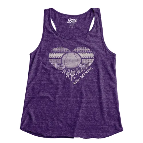 Keep Serving Soft Tennis Tank