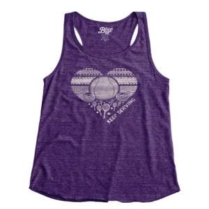 Keep Serving Soft Tennis Tank