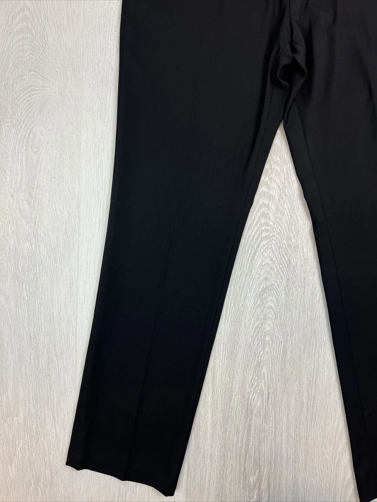 Kenneth Cole Mens Black Slim Fit Stretch Dress Pants Size 36 x 30 (New)