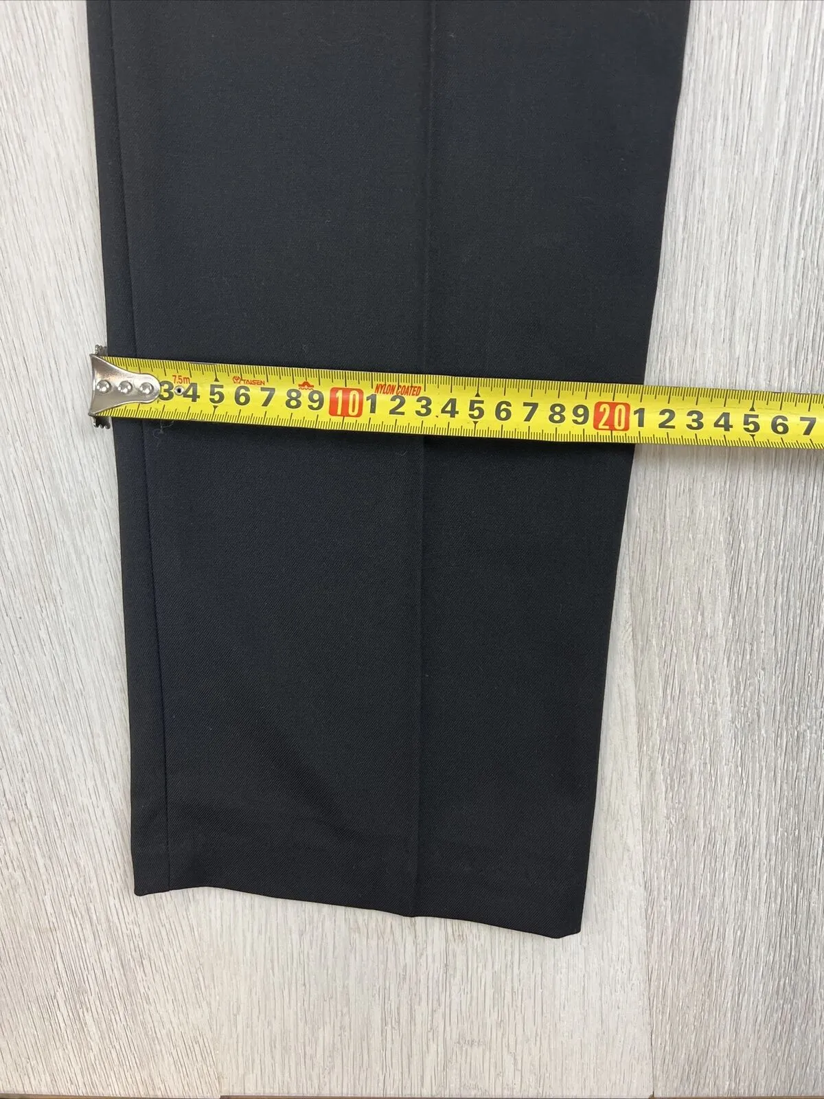 Kenneth Cole Mens Black Slim Fit Stretch Dress Pants Size 36 x 30 (New)