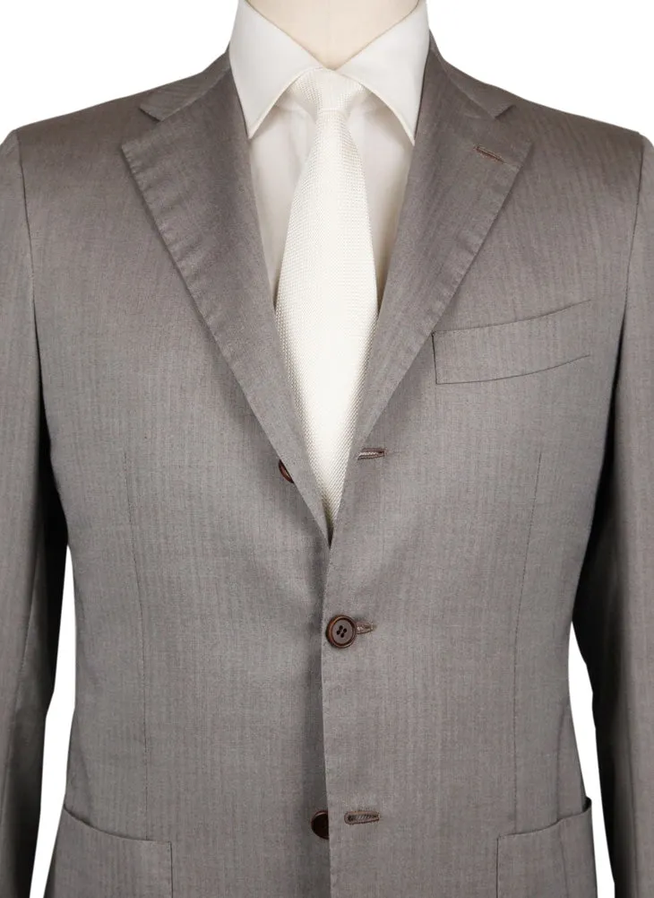 Kiton Light Brown Suit