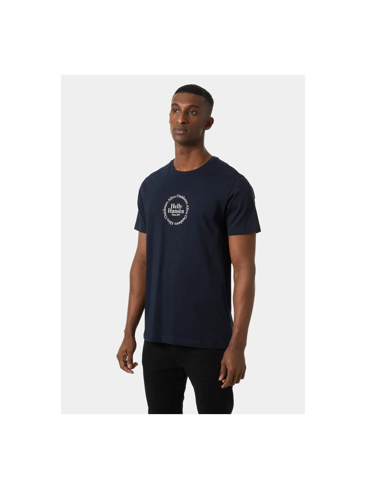 Koszulka HELLY HANSEN Core Graphic T granatowy