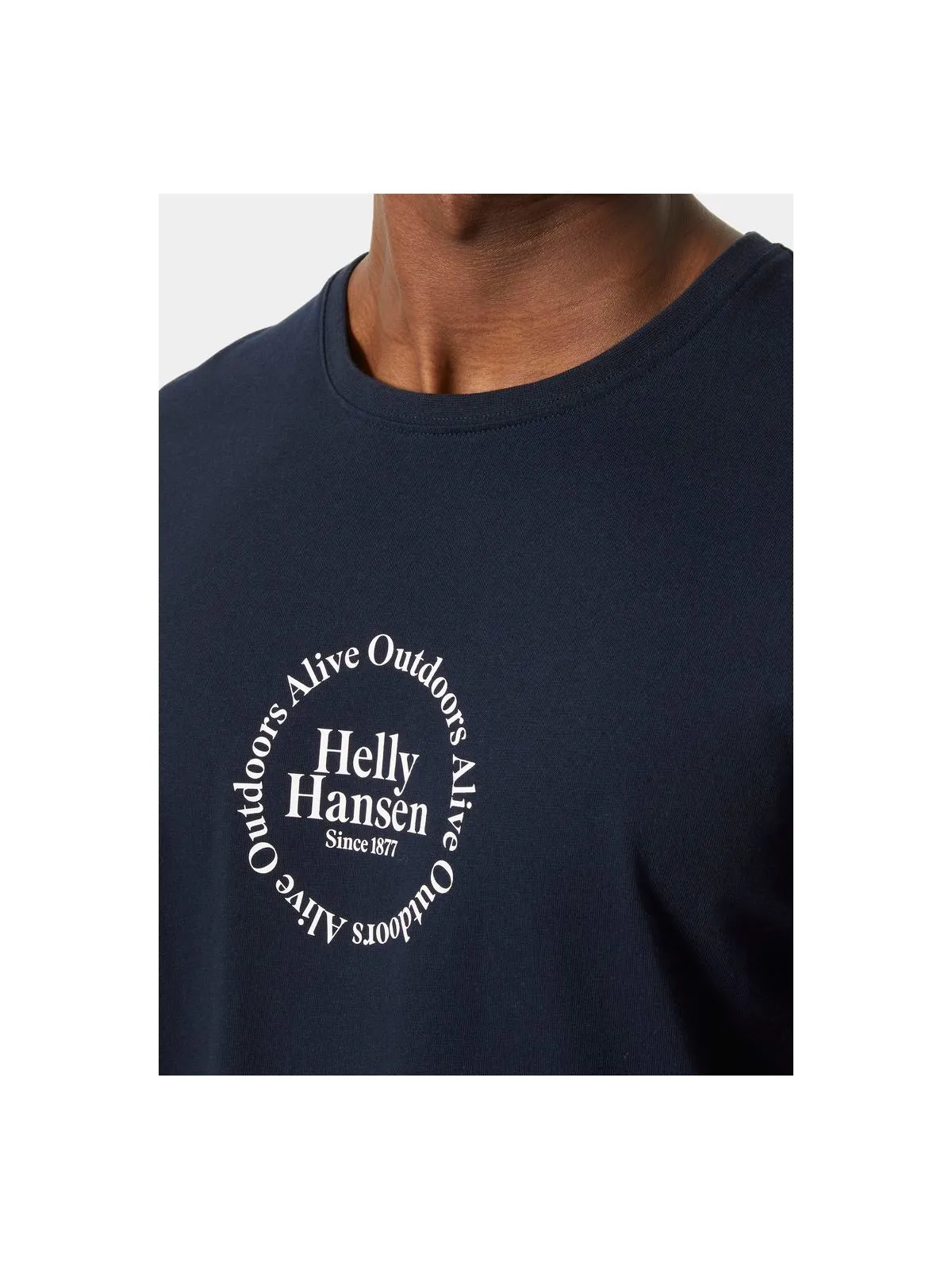 Koszulka HELLY HANSEN Core Graphic T granatowy