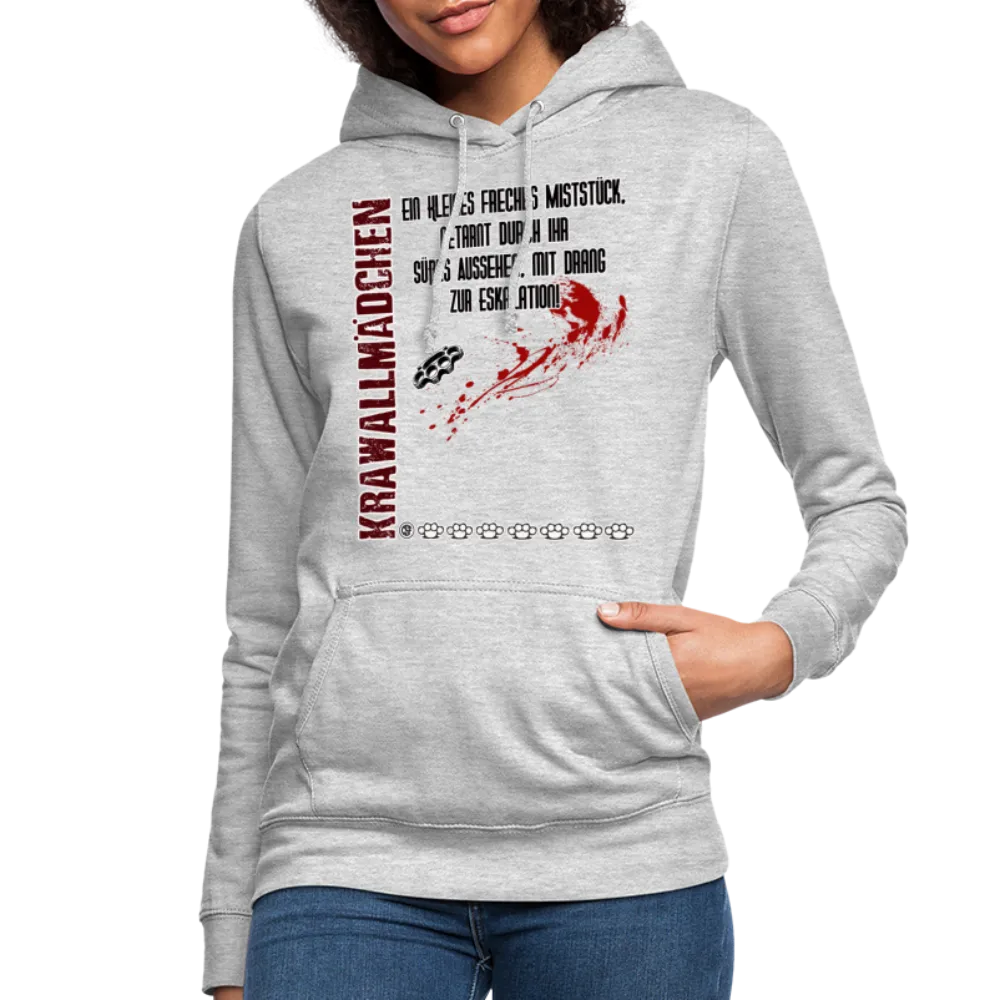 Krawallmädchen - Frauen Hoodie
