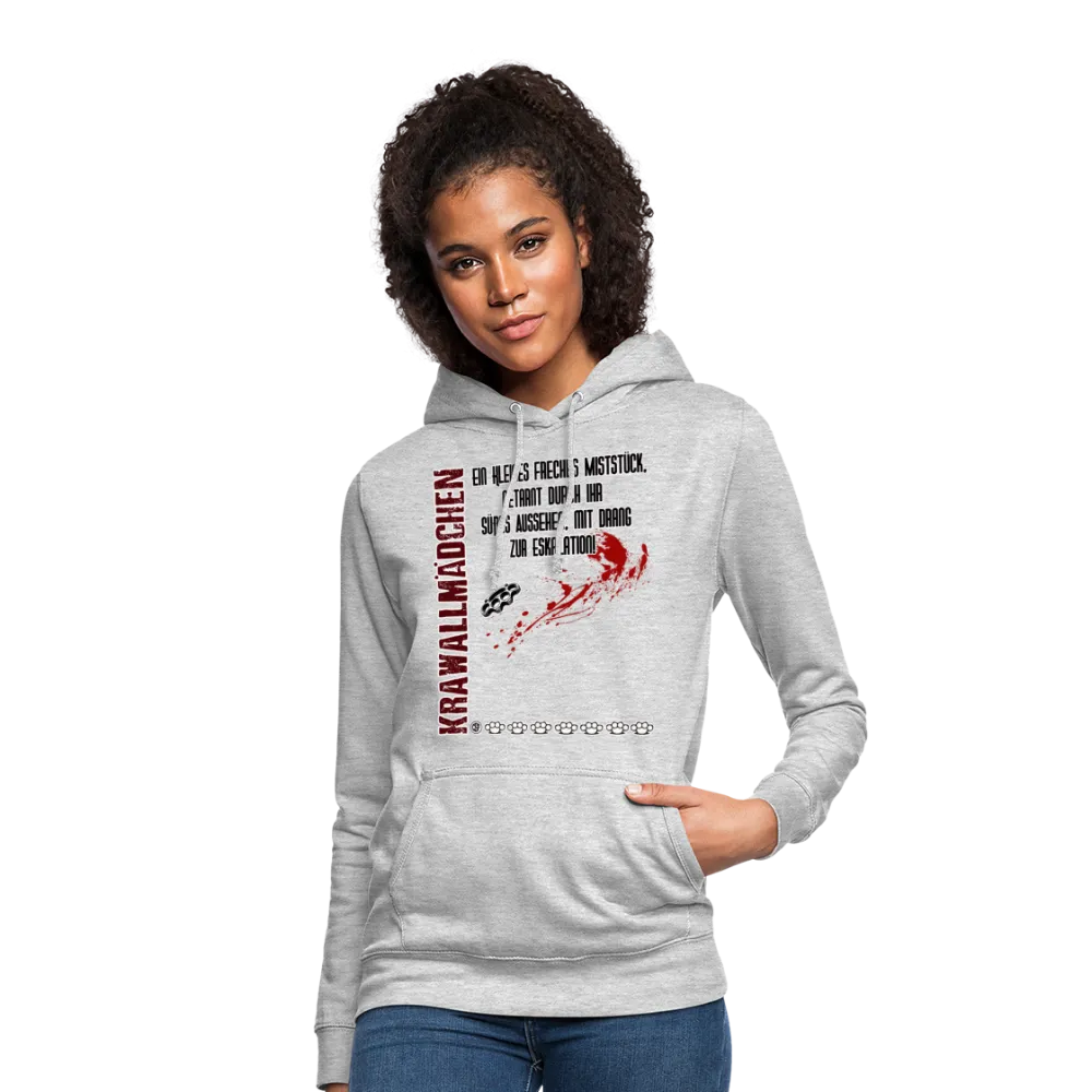 Krawallmädchen - Frauen Hoodie