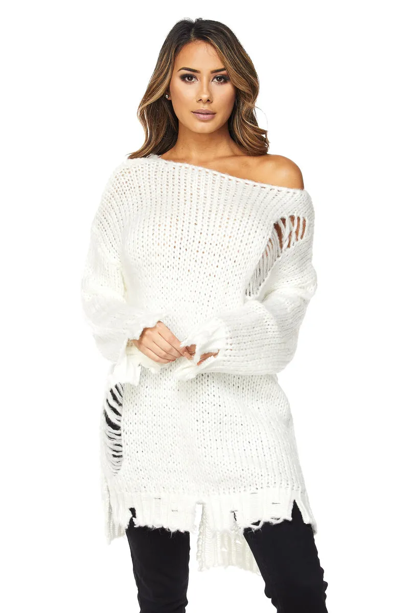 Lace Me Up Sweater Dress