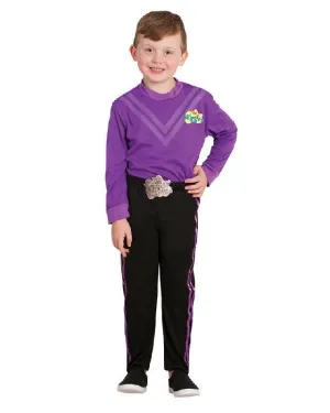Lachy The Wiggles Purple Children's Deluxe Book Week Dress Up Costume