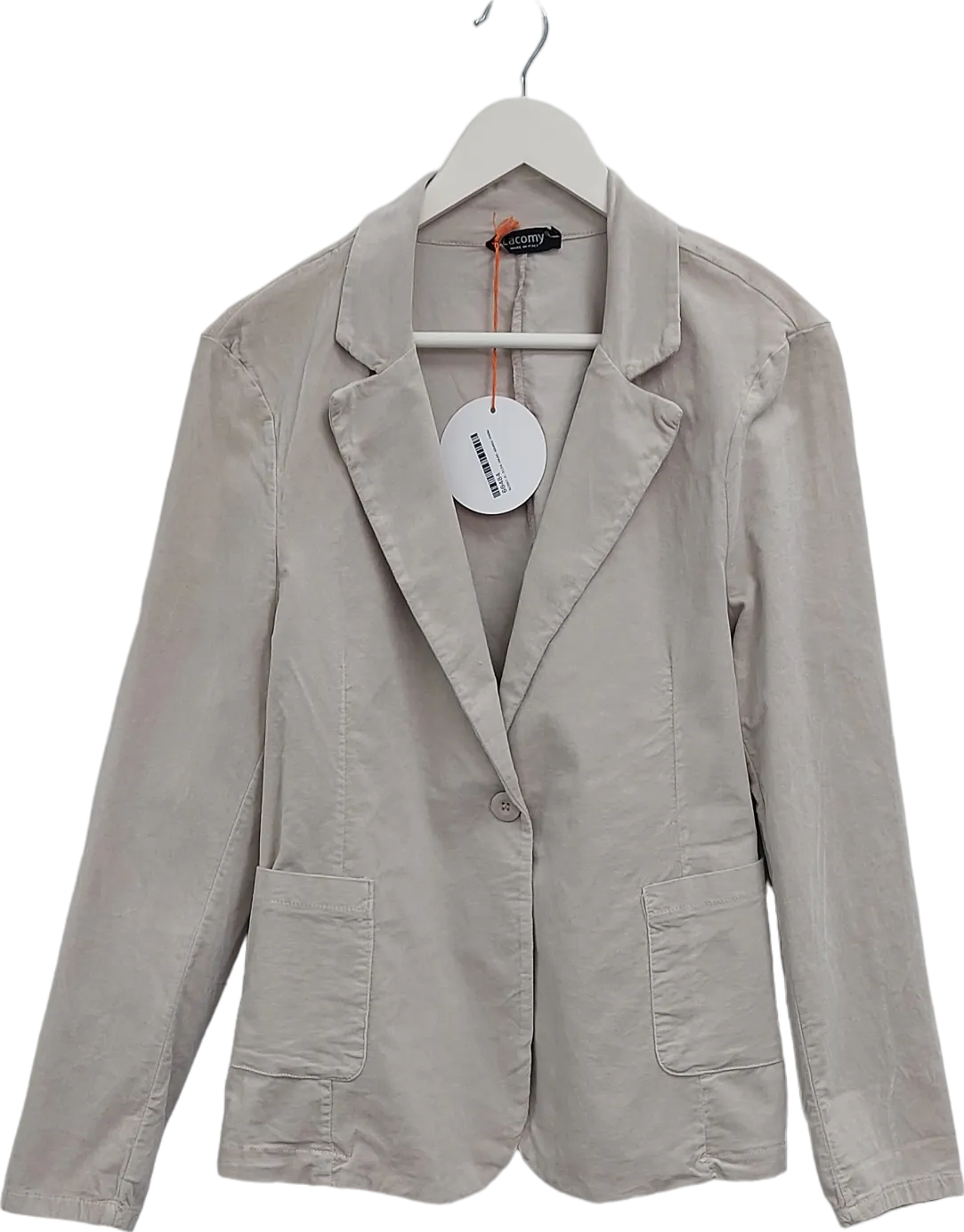 Lacomy Beige Cotton Blazer UK XL
