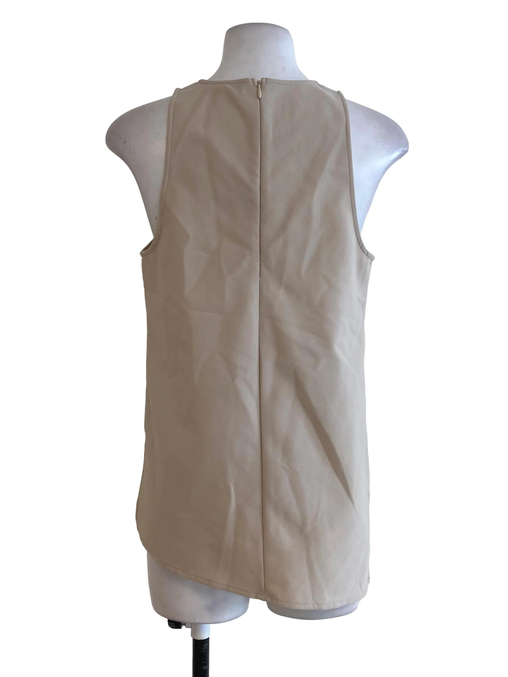 Latte Halter Neck Jumpsuits