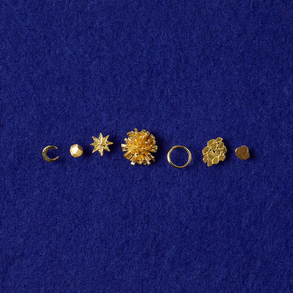 Leaf Cluster Studs | E0712