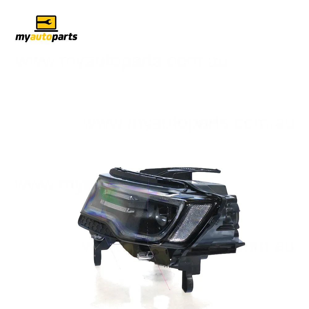 LED Head Lamp Passenger Side Genuine Suits Jeep Grand Cherokee SRT-8 WK 2/2011 to 3/2016