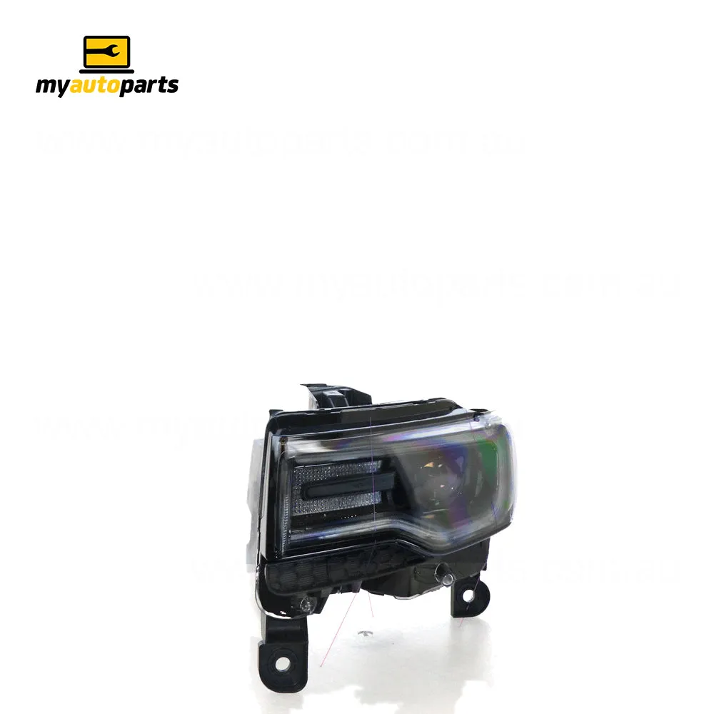 LED Head Lamp Passenger Side Genuine Suits Jeep Grand Cherokee SRT-8 WK 2/2011 to 3/2016