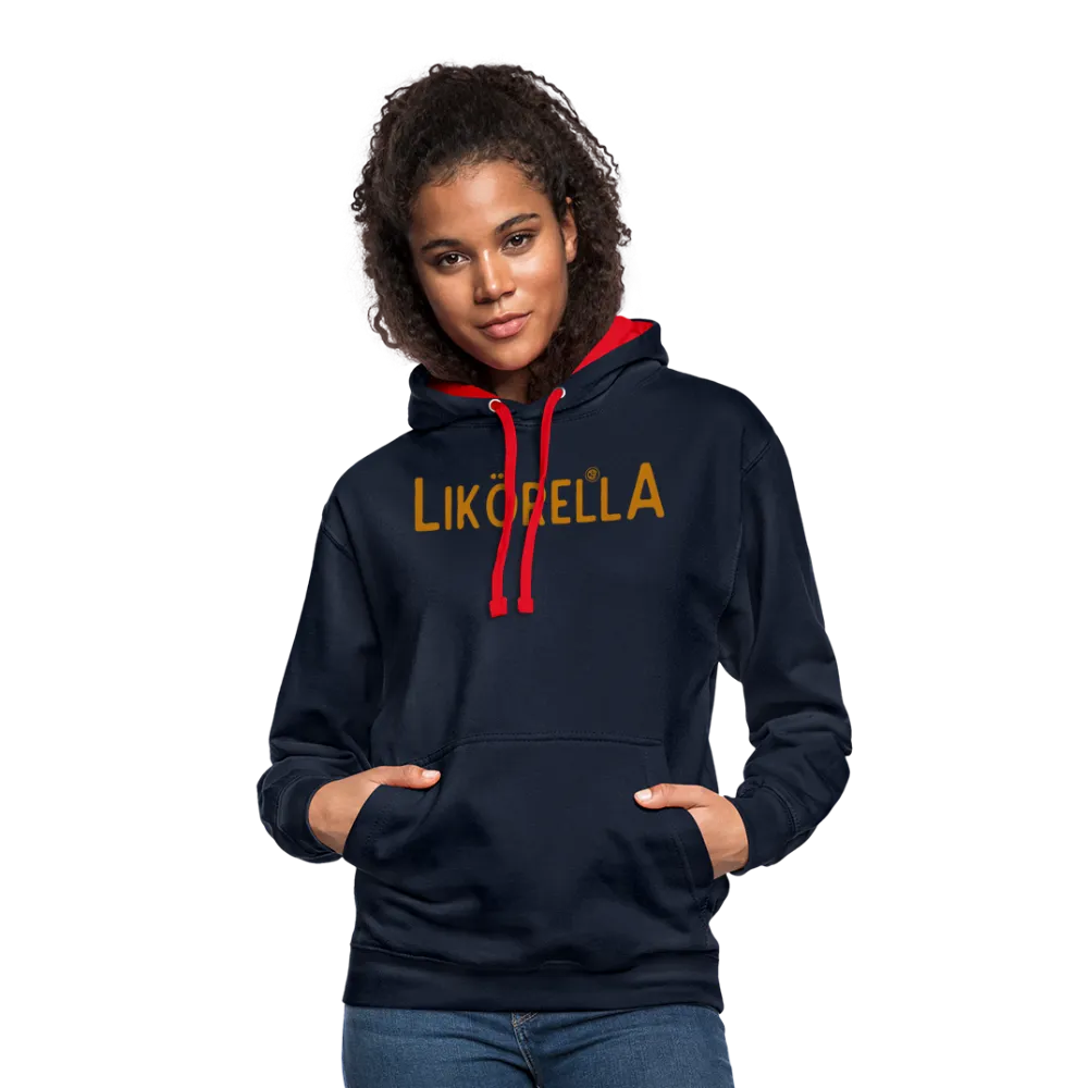 Likörella - Kontrast-Hoodie