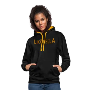 Likörella - Kontrast-Hoodie