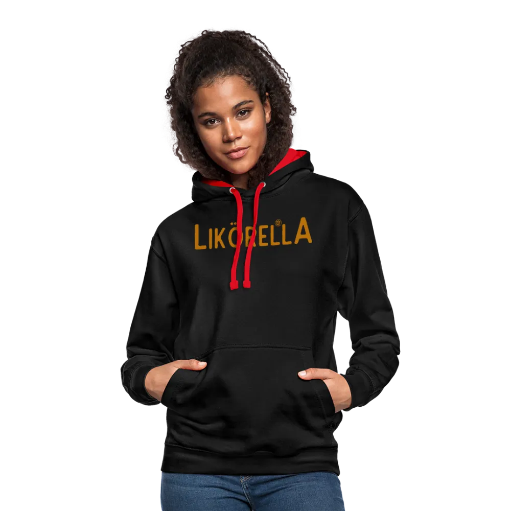 Likörella - Kontrast-Hoodie