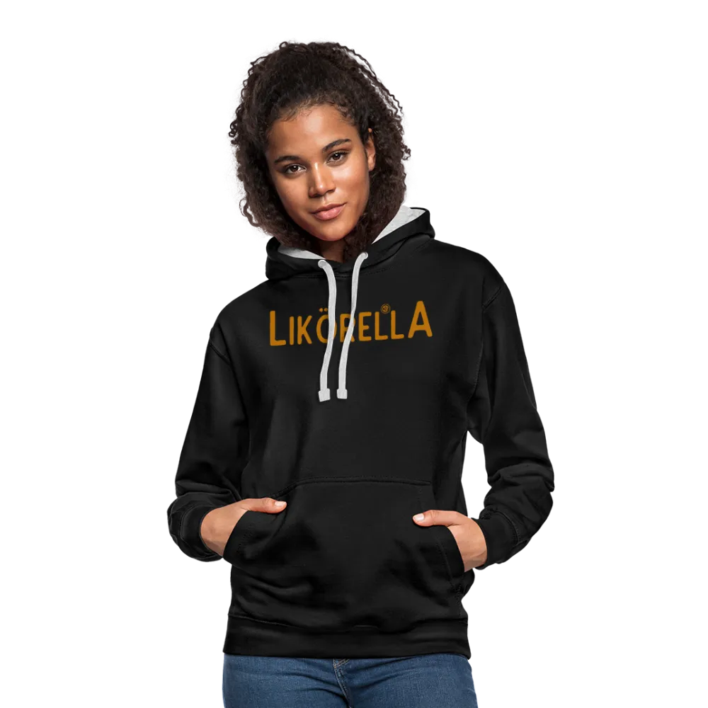 Likörella - Kontrast-Hoodie