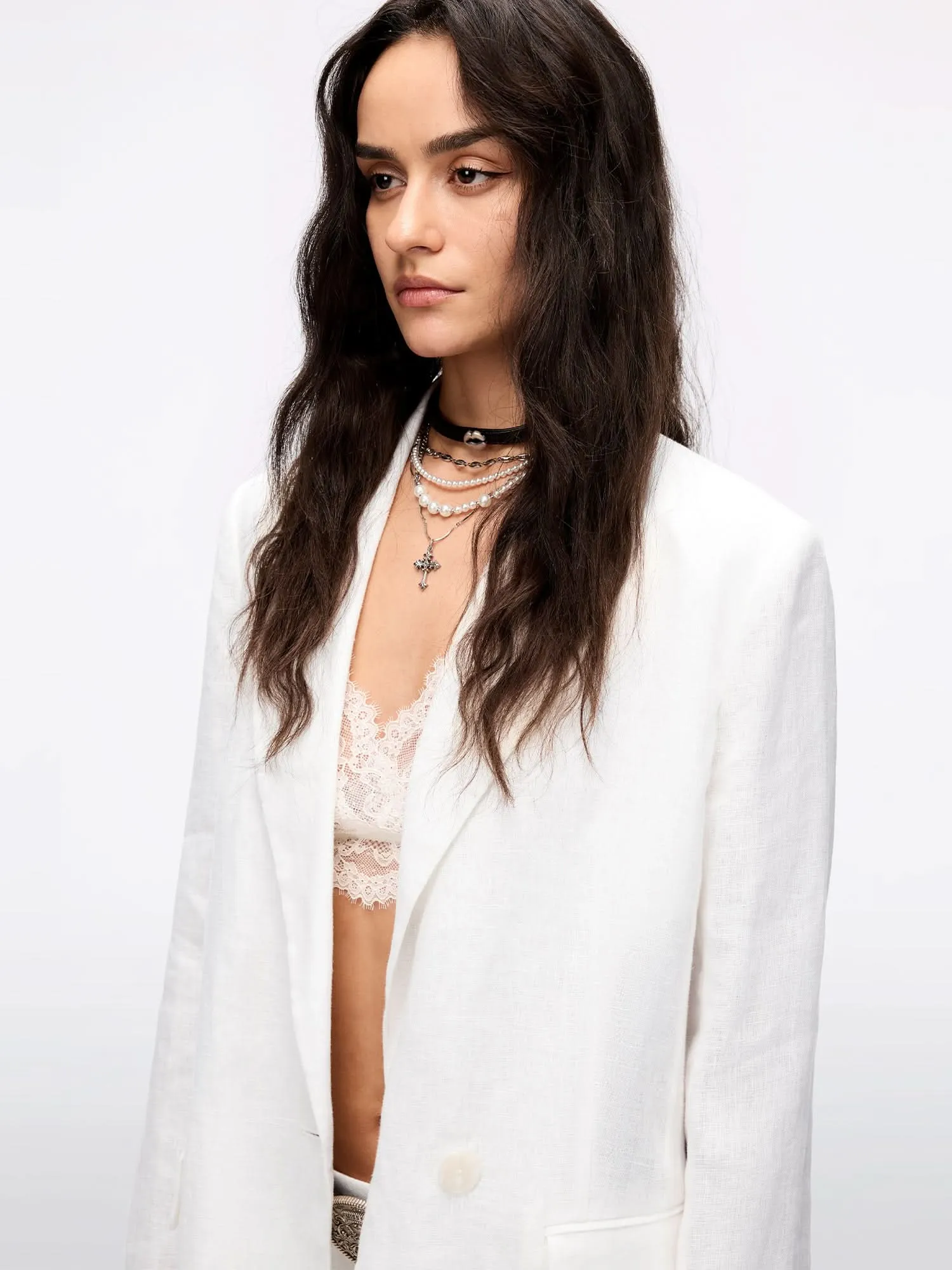 Linen Blazer