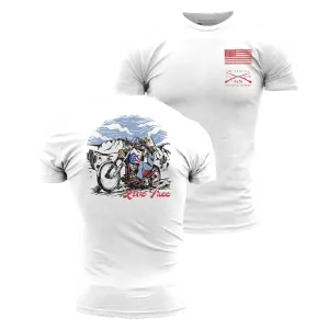 Live Free T-Shirt - White