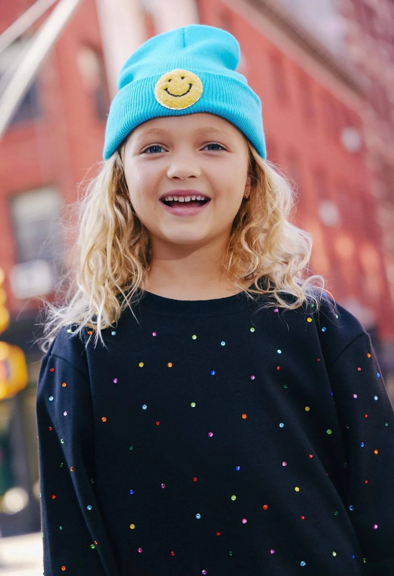Lola and The Boys Rainbow Sparkle Track Set - Black