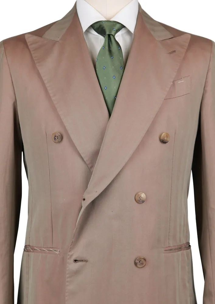 Luigi Borrelli Light Brown Suit