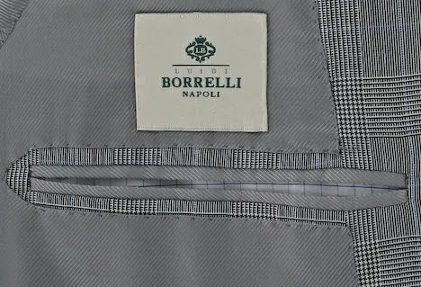 Luigi Borrelli Light Gray Suit – Size: 38 US / 48 EU