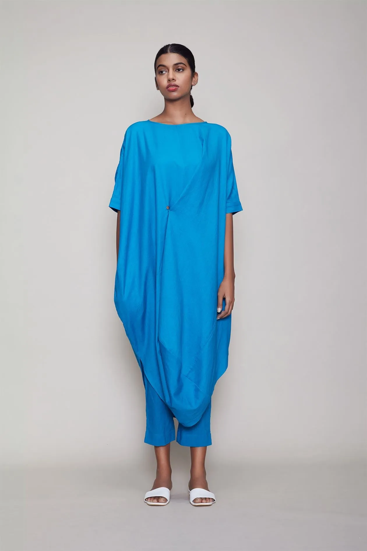 MATI   I   Cowl Button Tunic