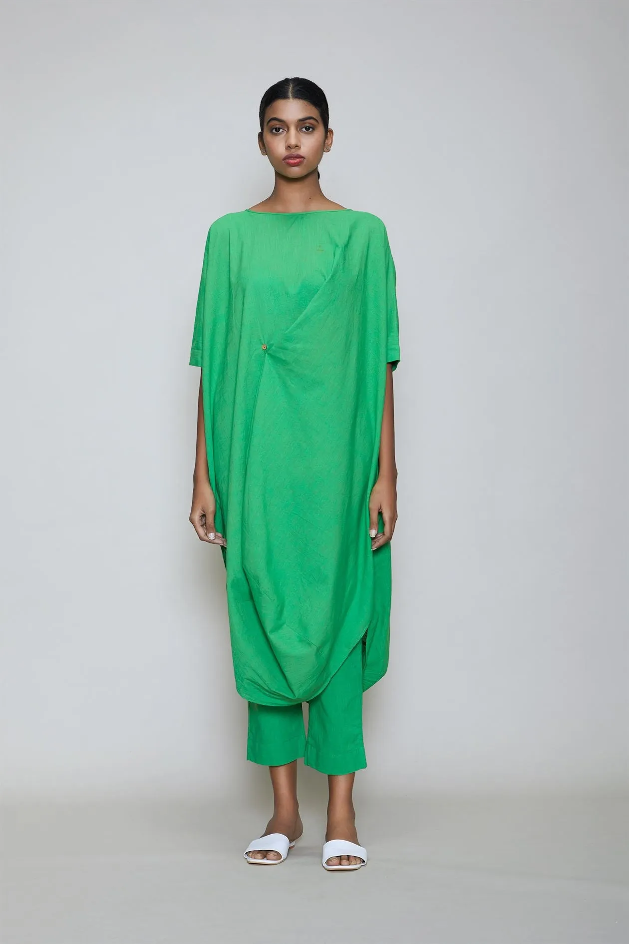 MATI   I   Cowl Button Tunic
