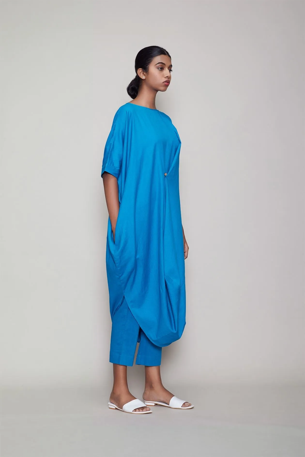 MATI   I   Cowl Button Tunic