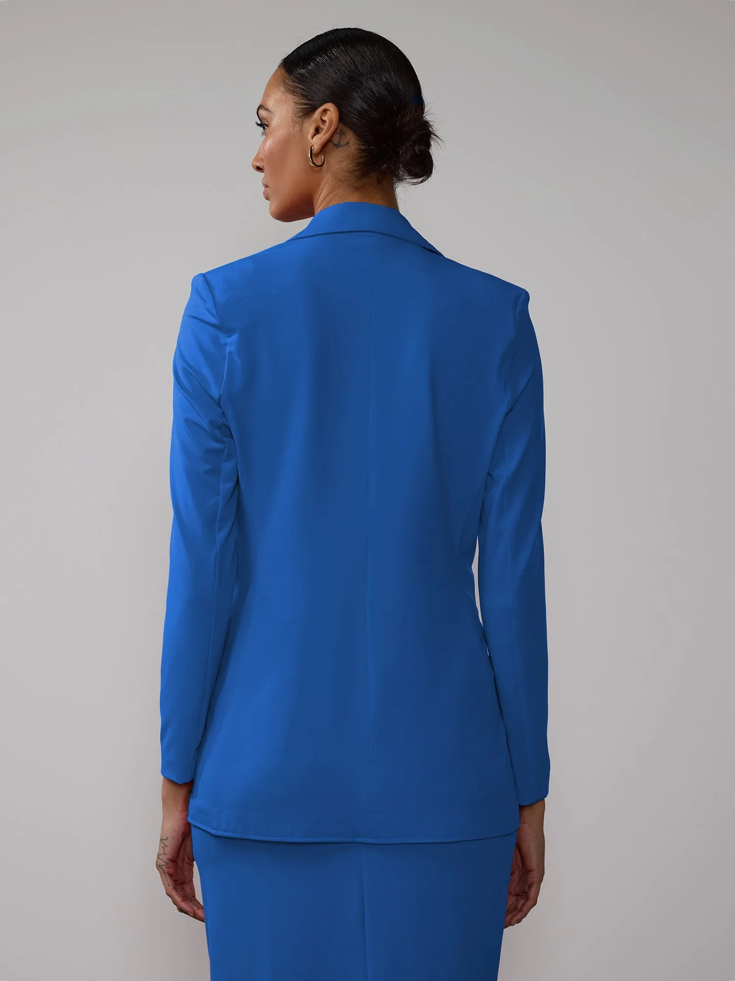 Matte Jersey Blazer