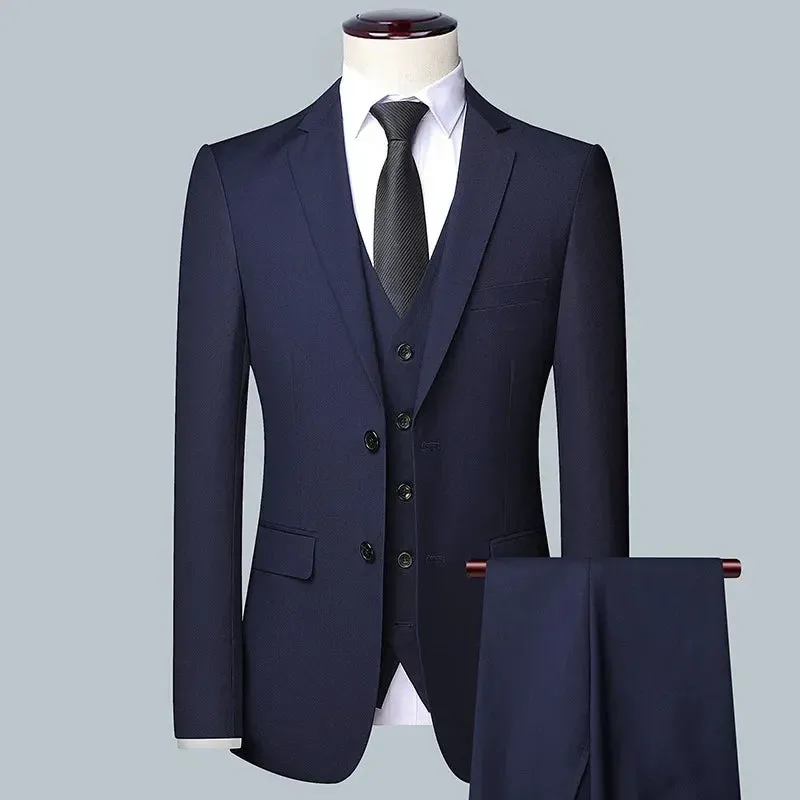 Men's Single Breasted 3 Piece Suits