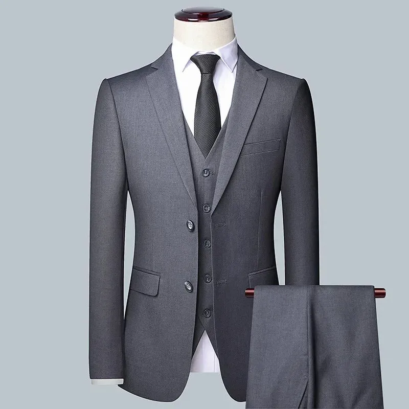 Men's Single Breasted 3 Piece Suits