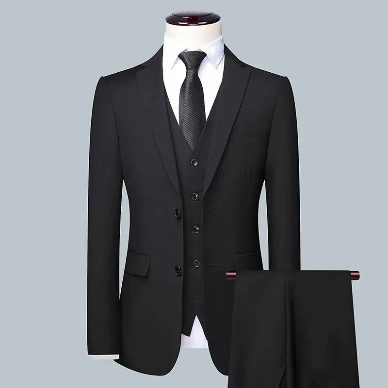 Men's Single Breasted 3 Piece Suits