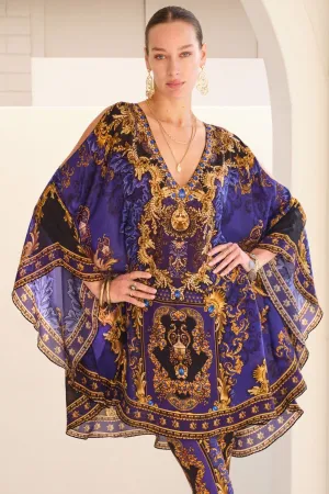 MIDNIGHT BLUE KAFTAN DRESS