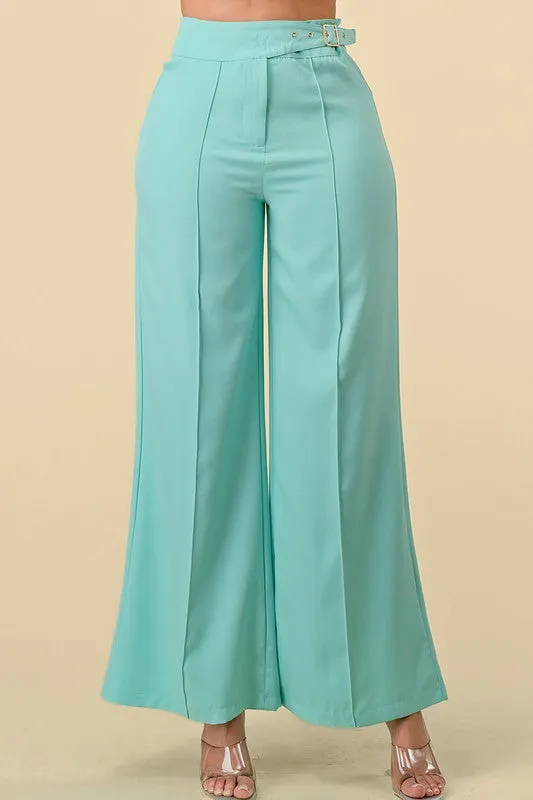 MINT WIDE LEG PANTS