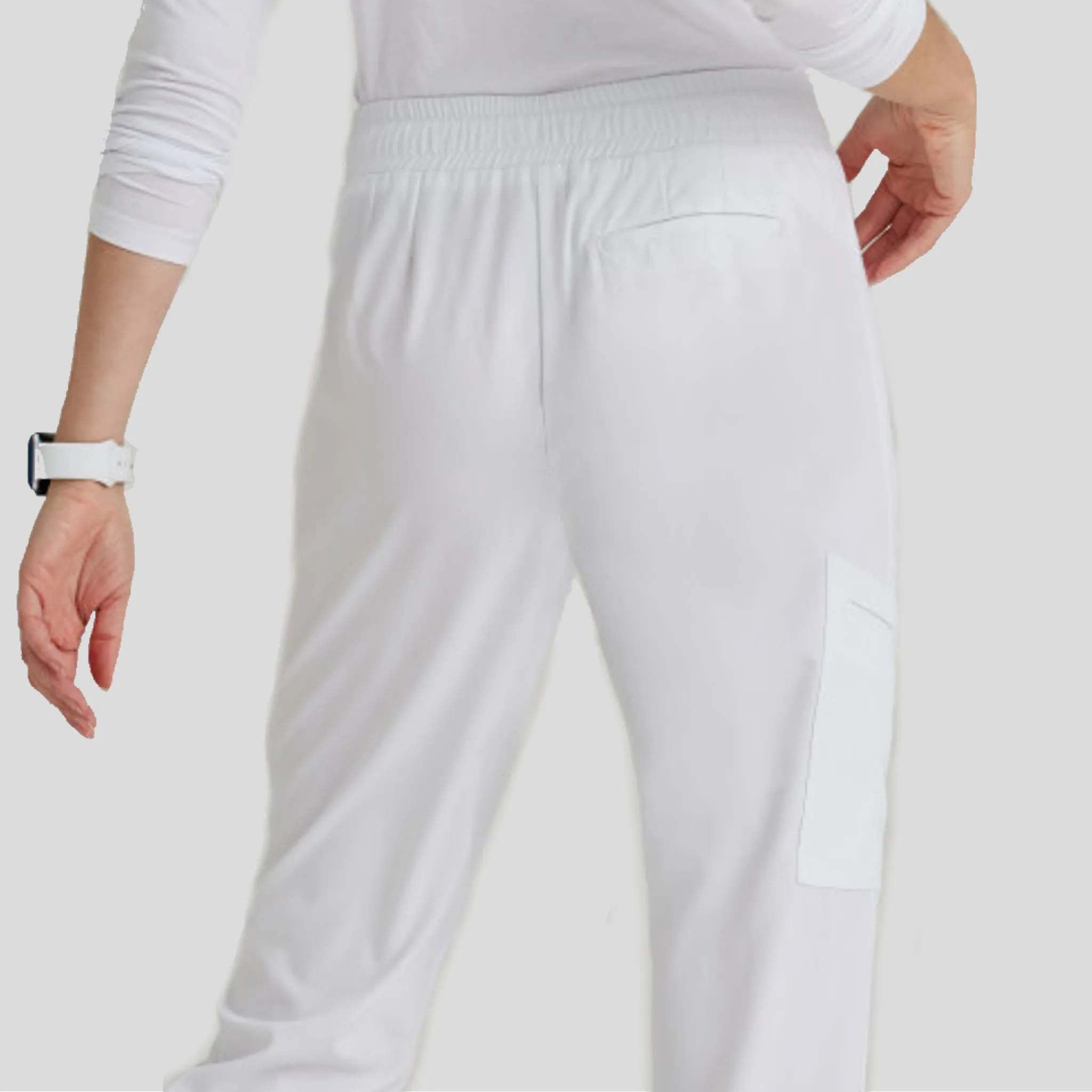 Mission Scrub Pant | White