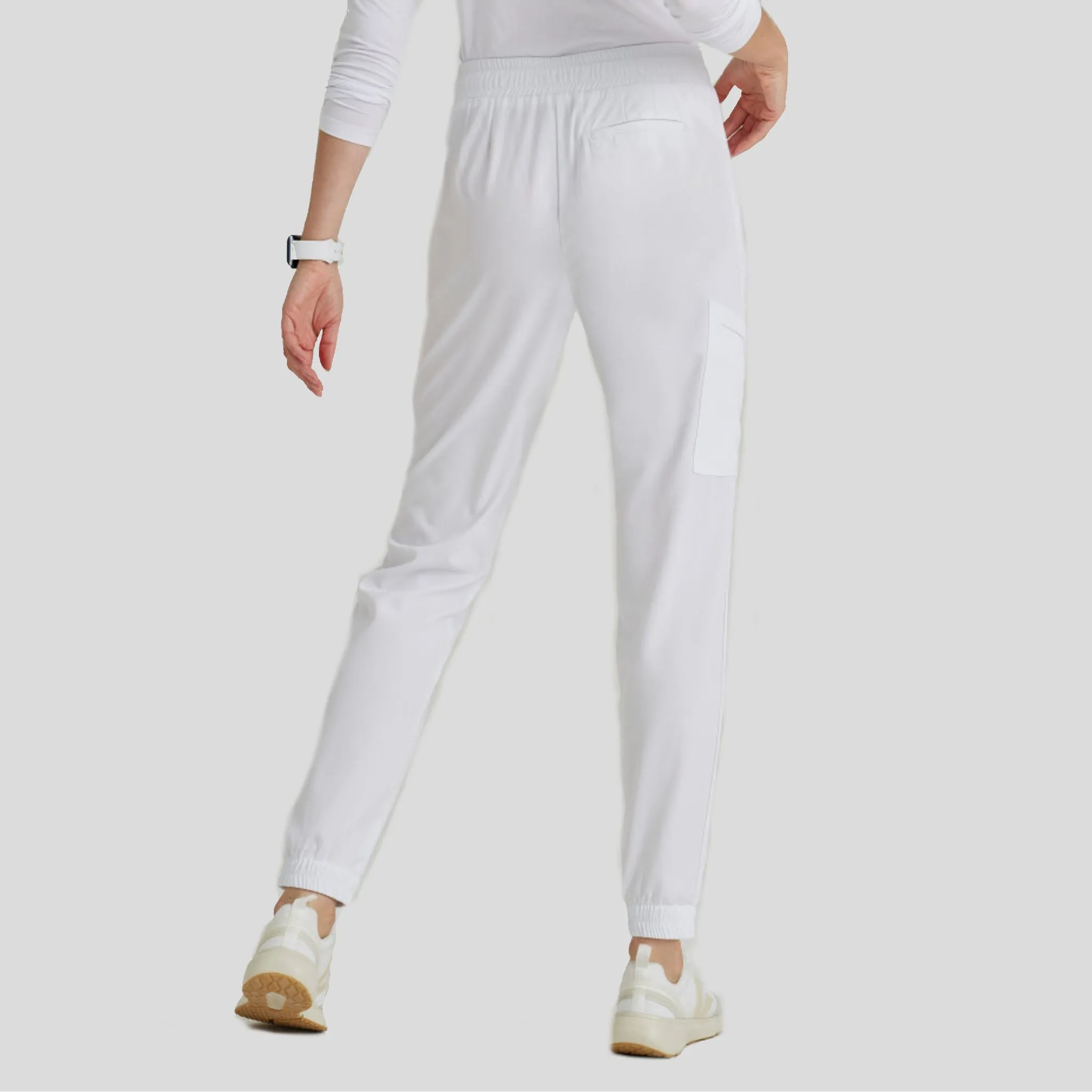 Mission Scrub Pant | White