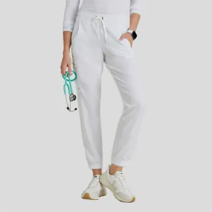 Mission Scrub Pant | White