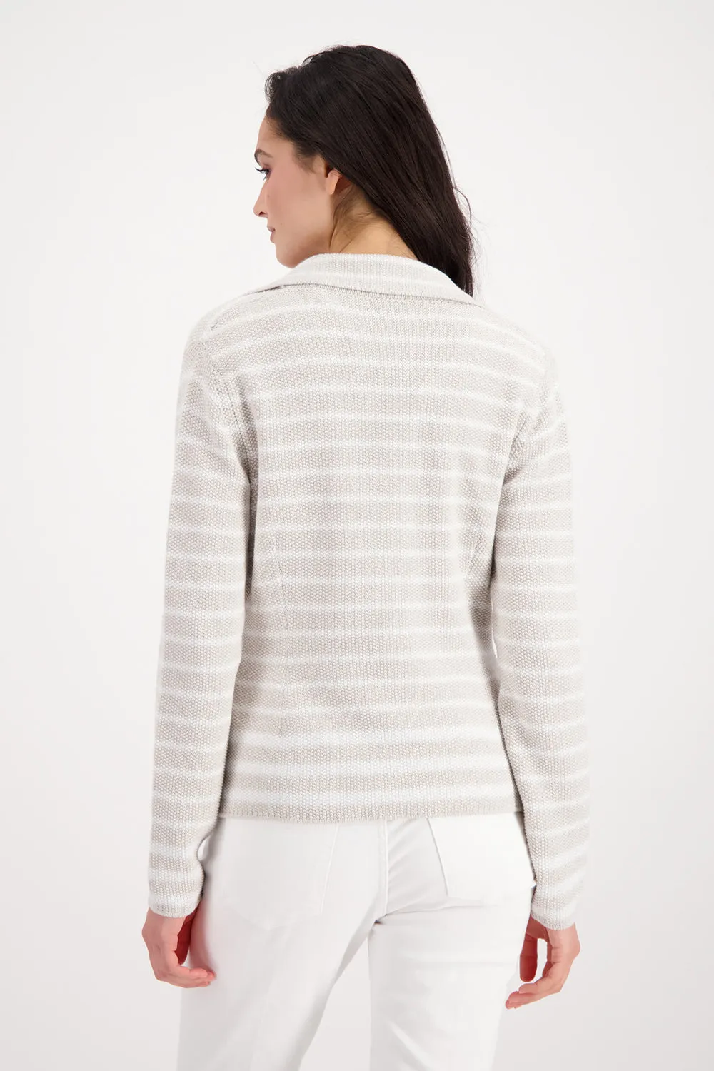 Monari Striped Jacket M408103