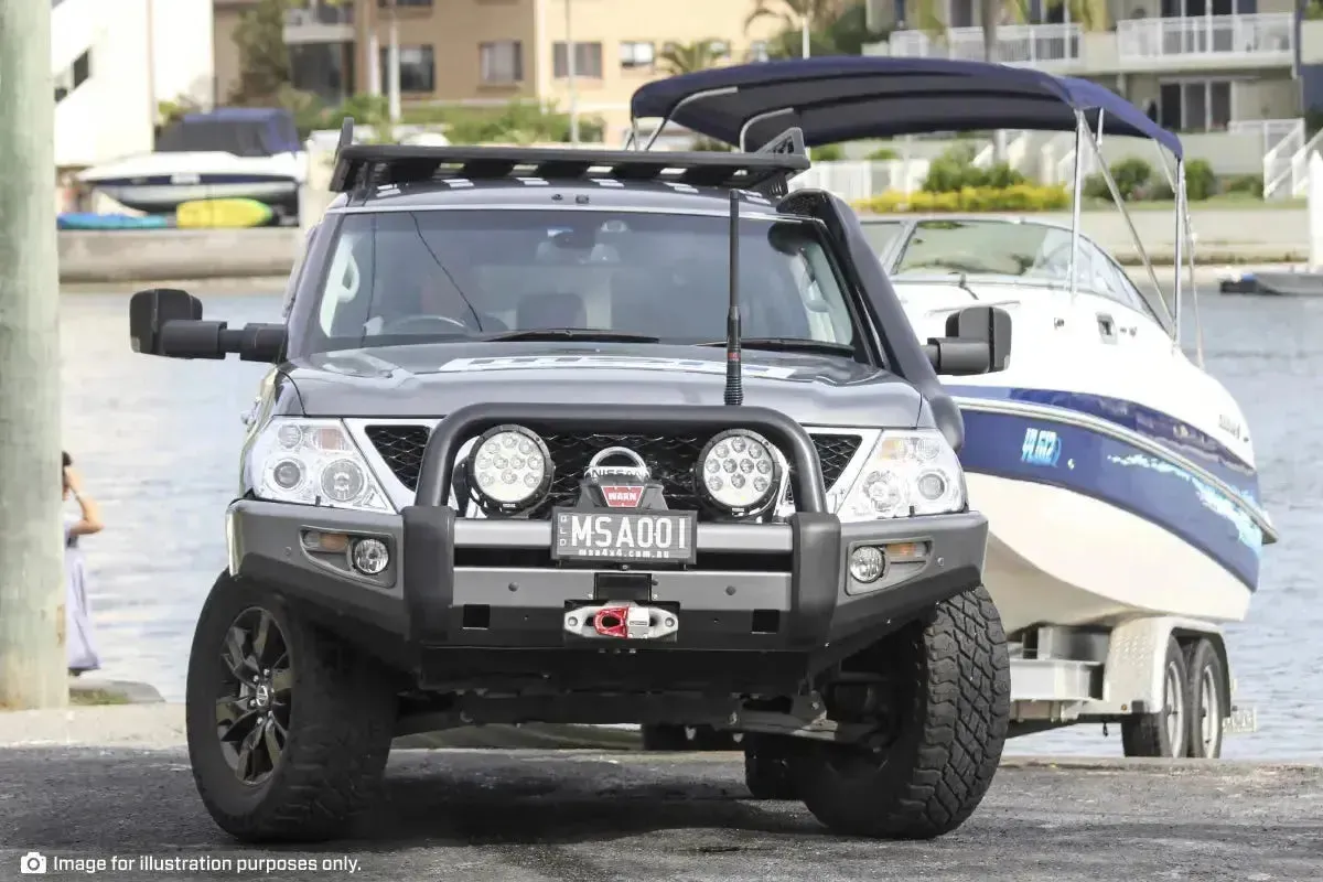 MSA Towing Mirror compatible with Ford Ranger Black