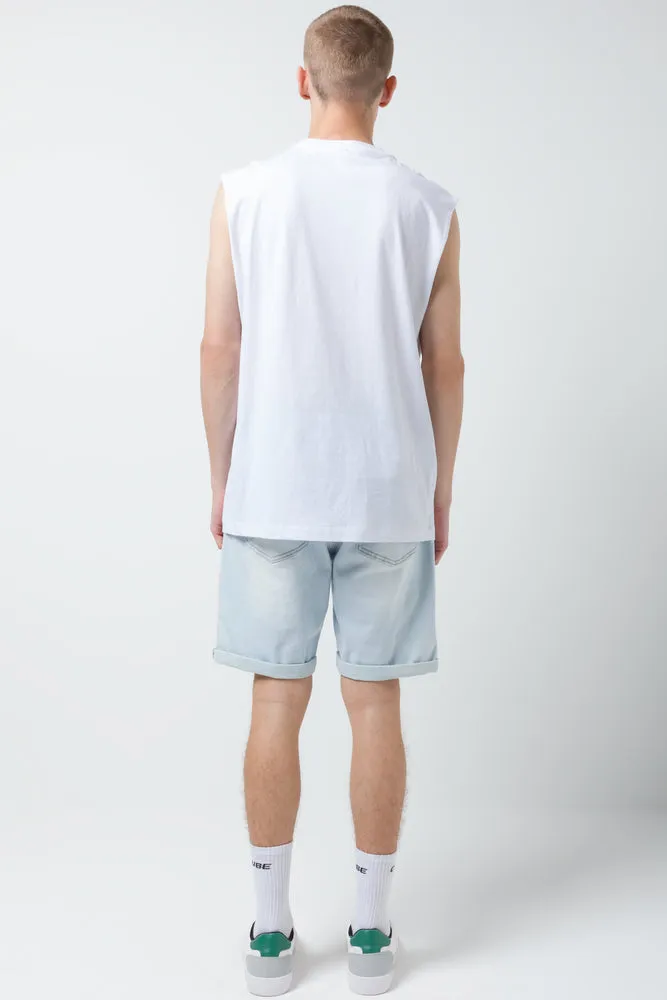 Muscle Hugger T-Shirt White