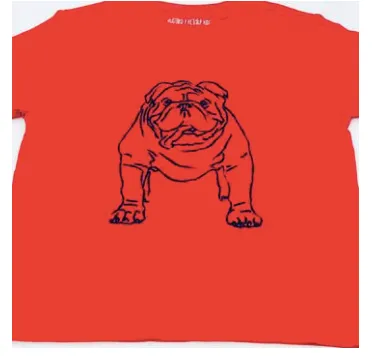 Mustard & Ketchup Kids Game Day Football Helmet Shirt