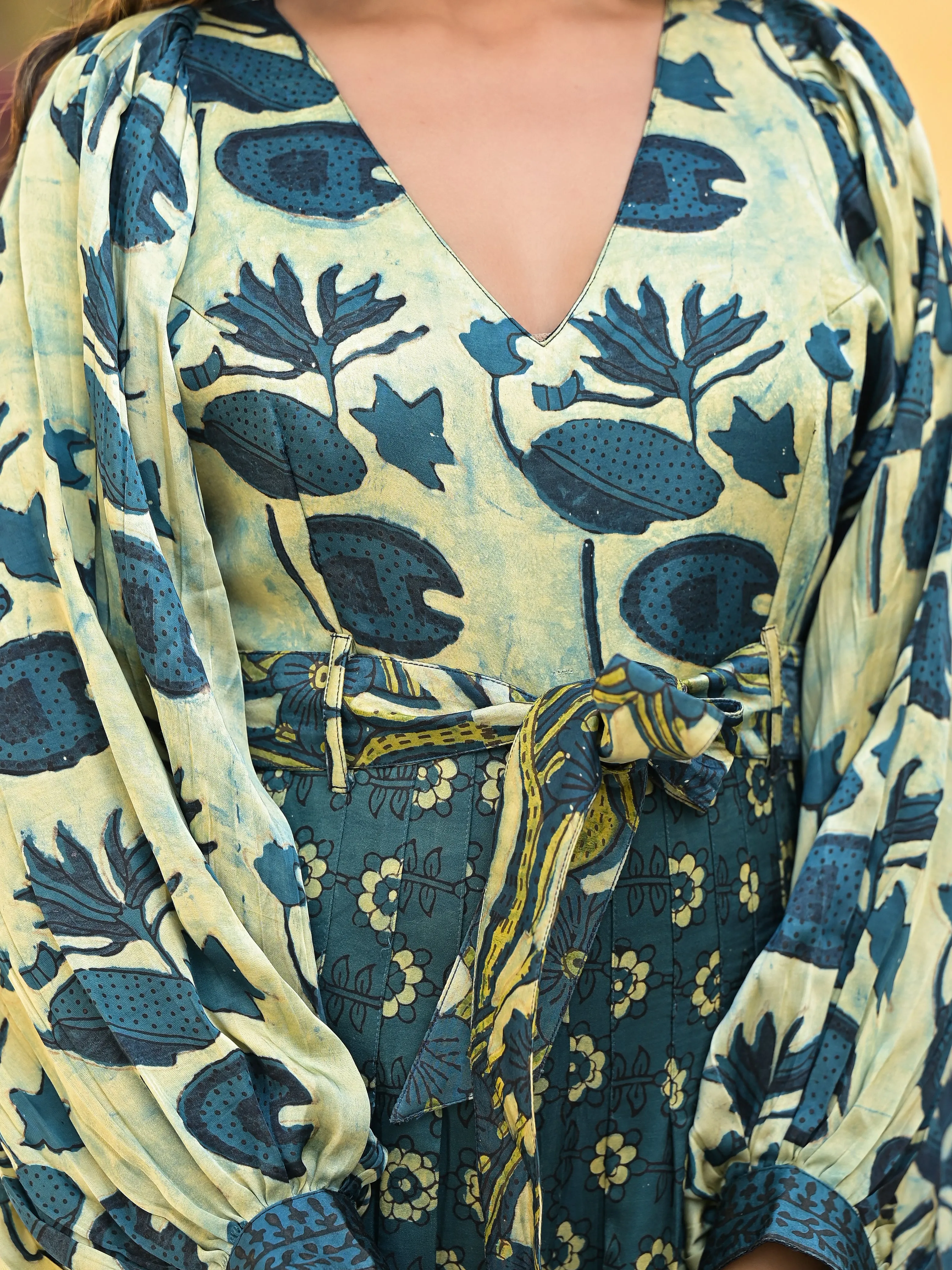 NATURA - JUMPSUIT (TEAL)