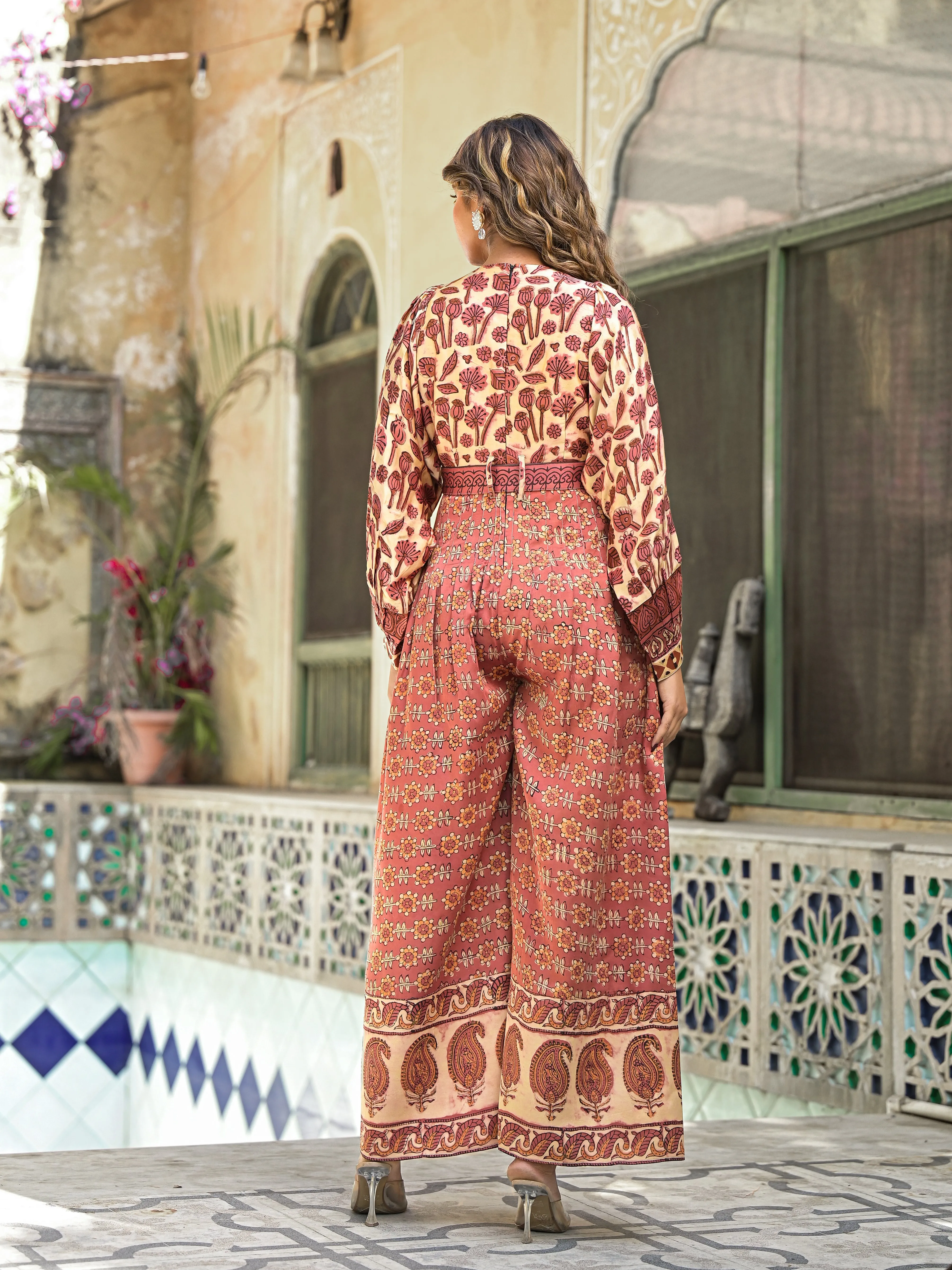 NATURA - JUMPSUIT (TEAL)